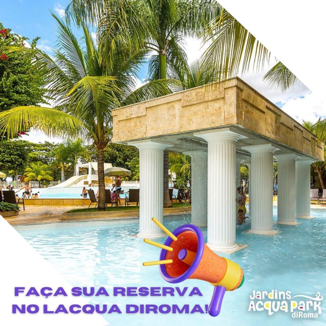 Apartamento Park L'Acqua Di Roma - Cozinha Completa Caldas Novas Exterior foto