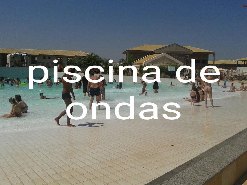 Apartamento Park L'Acqua Di Roma - Cozinha Completa Caldas Novas Exterior foto